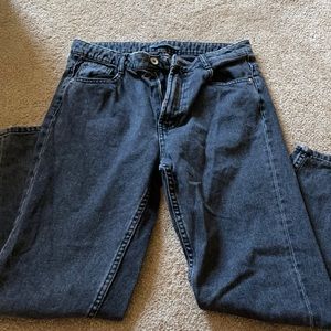 Straight leg dark grey jeans Zara